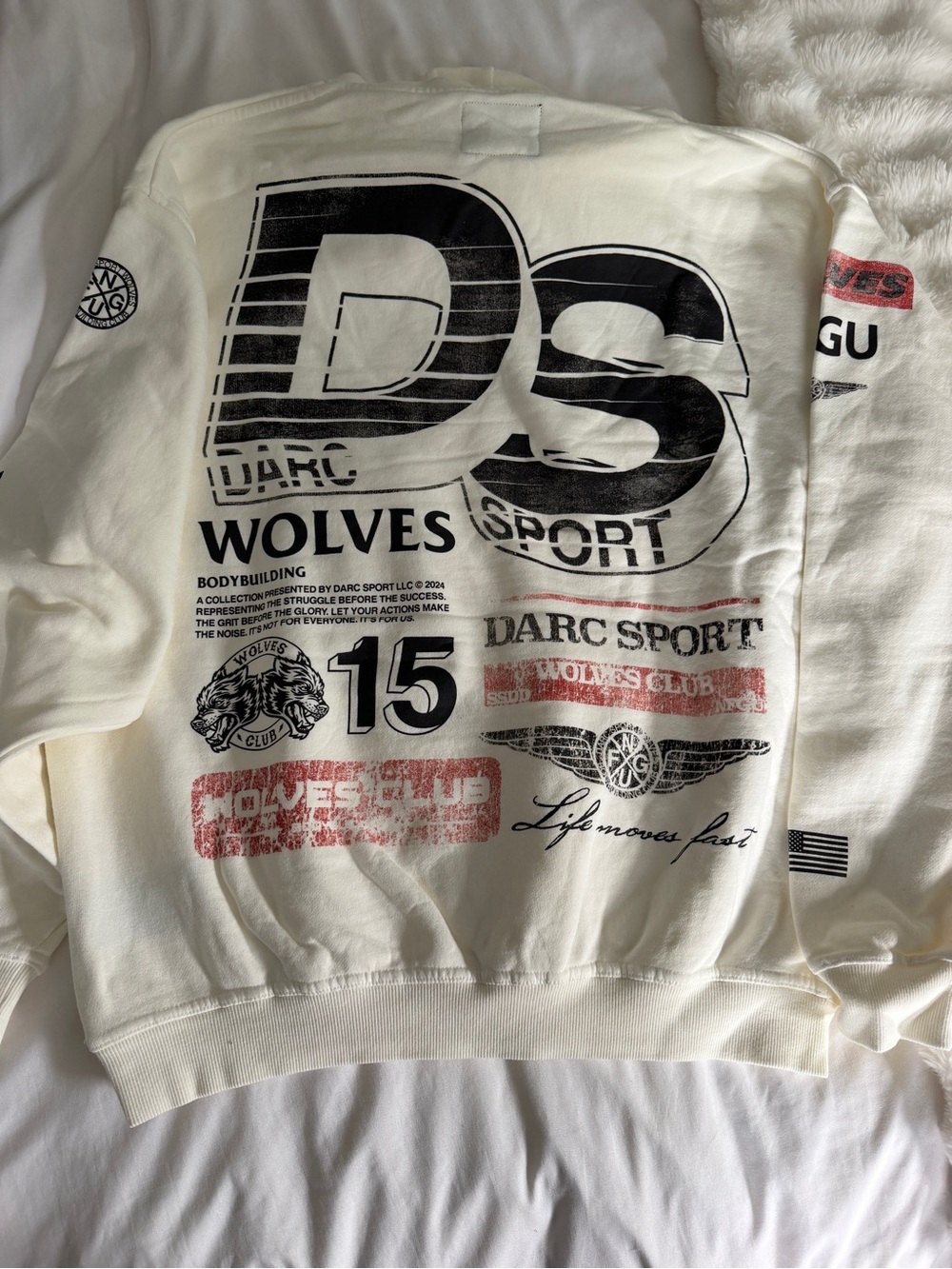 Darc Sport Wolves Club Premium Vintage Tee Black Large NWT Limited 449/2000
